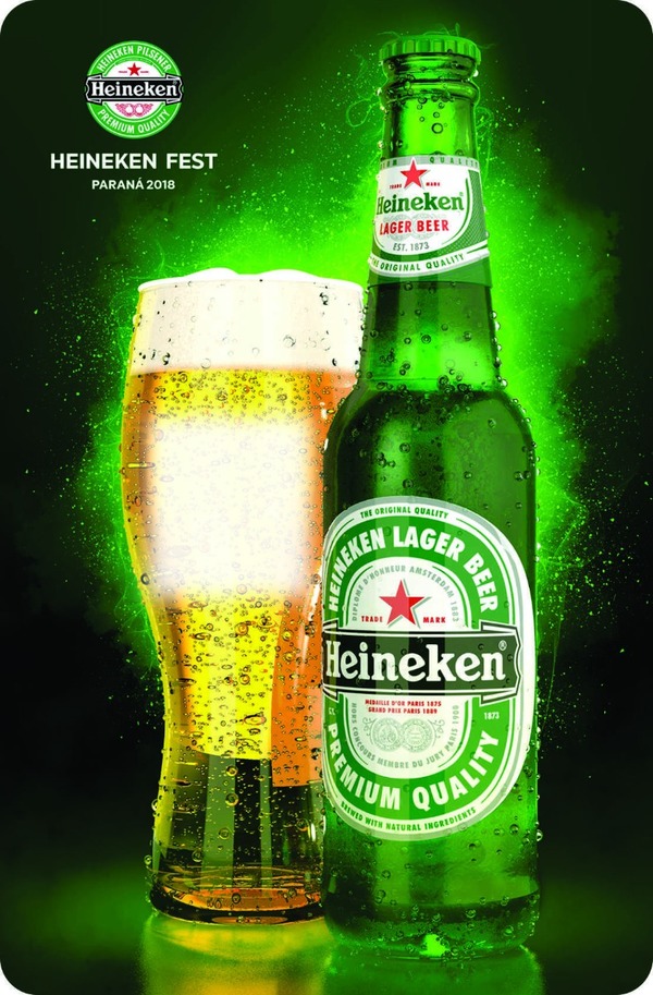 Heineken Montaje fotografico