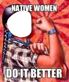 Native Pride Photomontage
