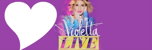 Violeta live Fotomontage
