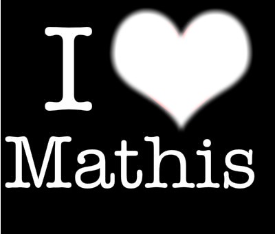 I Love Mathis Photo Frame Effect | Pixiz