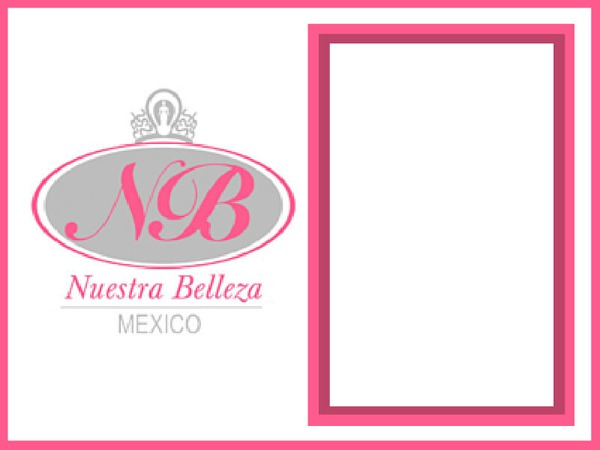 Nuestra Belleza Mexico Photo frame effect
