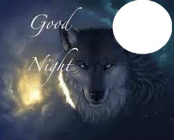 Goodnight Wolf Photomontage