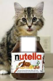 chat nutella Fotomontage