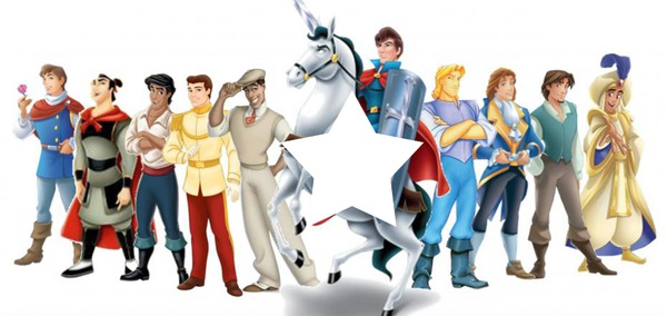 Princes Disney Fotomontaggio