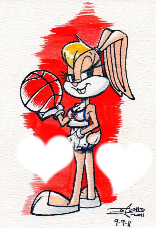 Lola Bunny Fotomontažas