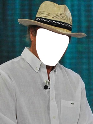 hombre con sombrero Fotomontage