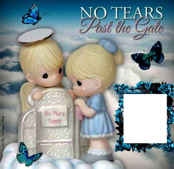 no tears Fotomontage