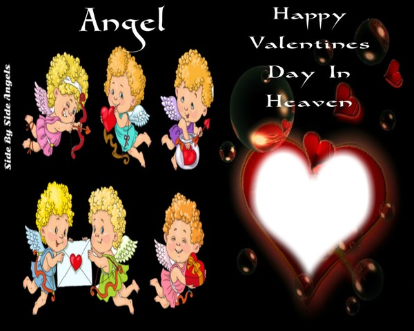 valentines day in heaven Fotomontage