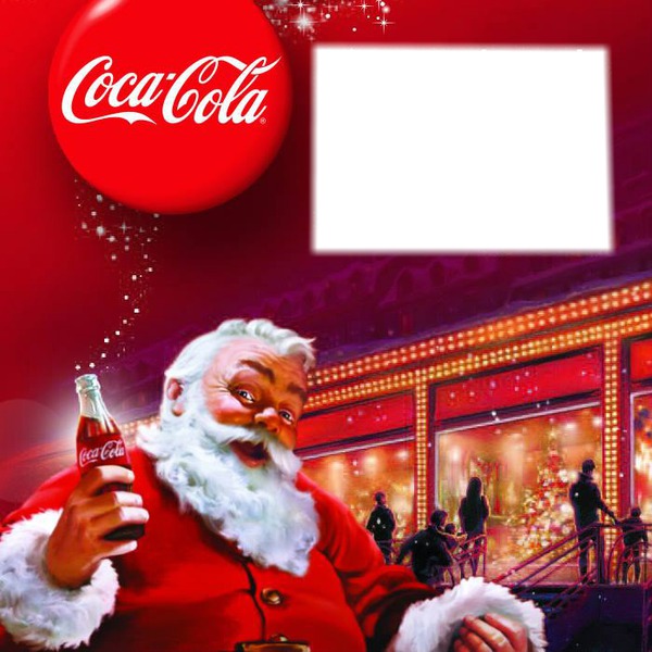 coca cola Photo frame effect