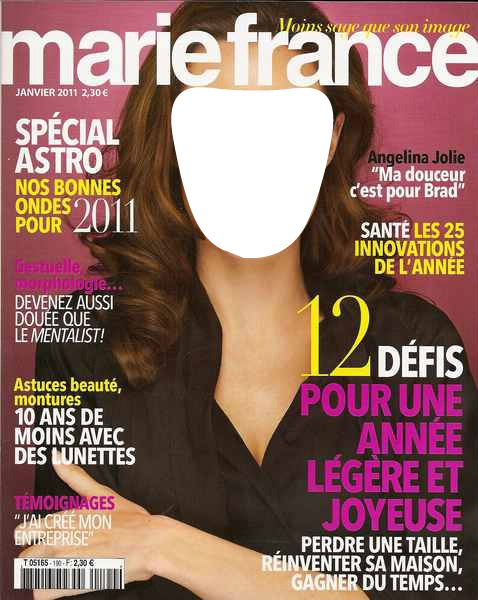 Marie FRANCE フォトモンタージュ