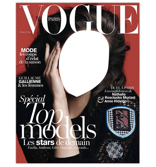 Vogue <3 Fotomontāža