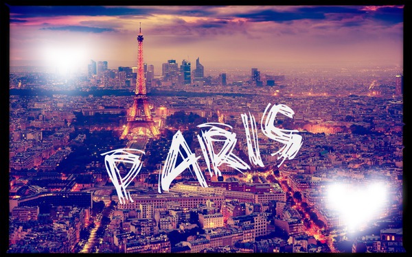 paris forever Photomontage