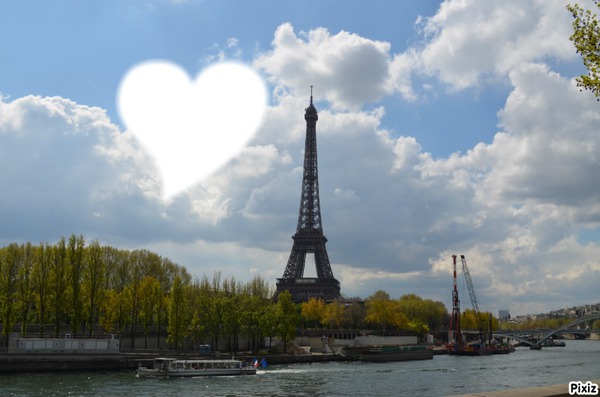 i love paris Photomontage