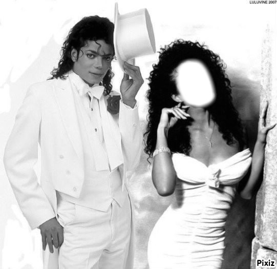 mj and you Photomontage