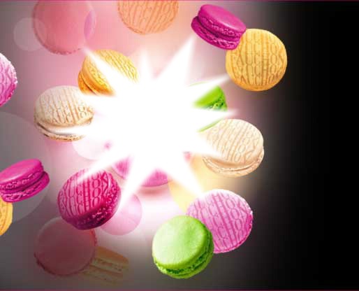 etoile macaron Photomontage