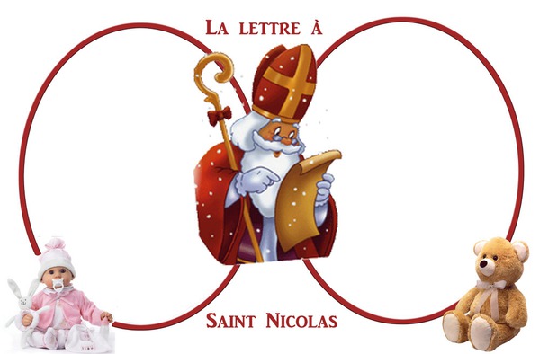 Saint Nicolas フォトモンタージュ