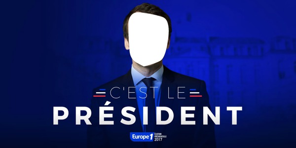 Macron Montaje fotografico