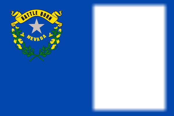 Nevada flag Photomontage
