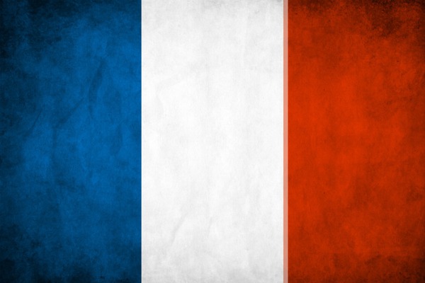 drapeau français Fotomontasje