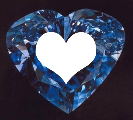 Blue diamond Montaje fotografico