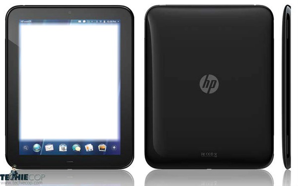 Touch Pad HP Photo frame effect
