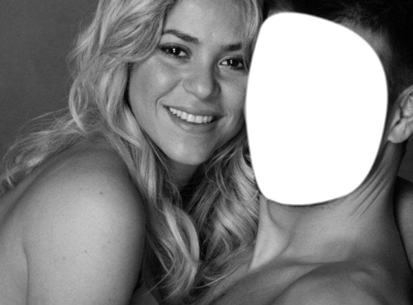 Shakira pique3 Fotomontasje
