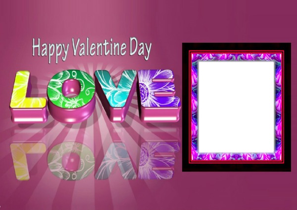 ❤️¡¡Feliz Día de San Valentín!!❤️ Photo frame effect