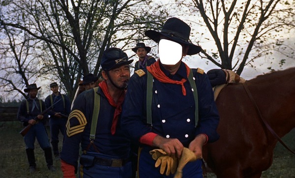 western cavalerie Fotomontasje