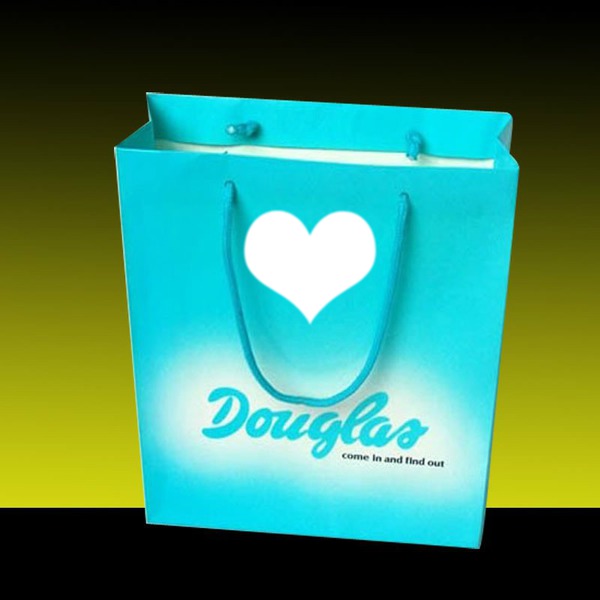 Douglas Shopping Bag Photo frame effect