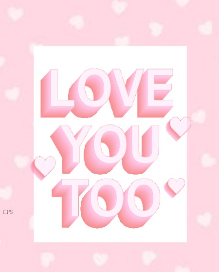 Cc Love You Too Montage photo