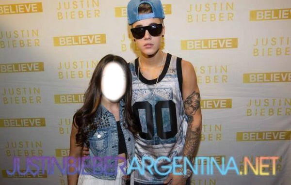 justin y  beliebers Photo frame effect