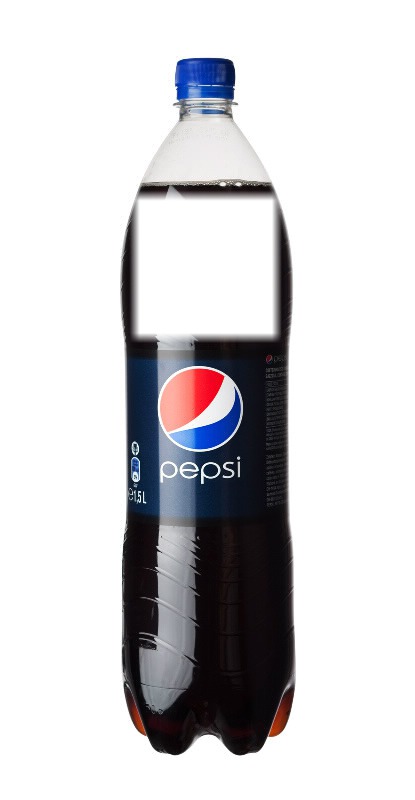 Bouteille Pepsi Fotomontasje