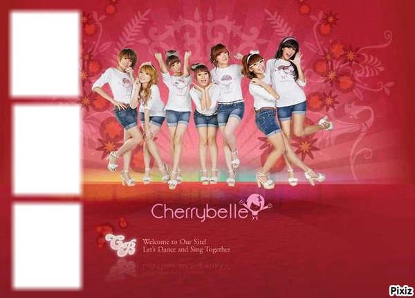 cherry belle Photo frame effect