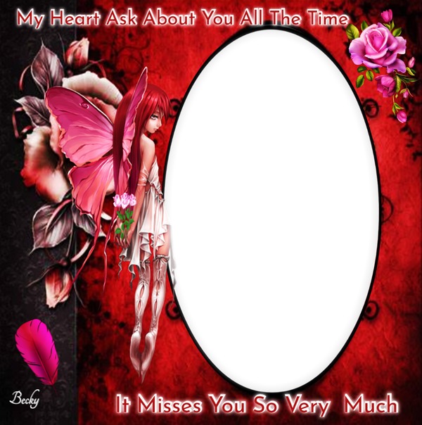 my heart ask about you all the time Montage photo