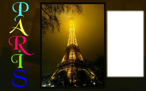 Love Paris Fotomontasje