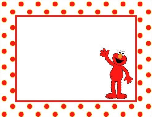 Elmo Photo frame effect