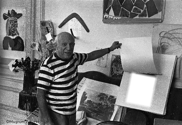 picasso tableau Photomontage