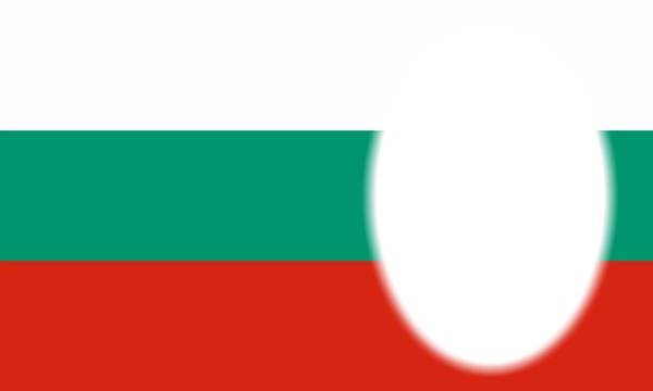 Bulgaria flag Photomontage