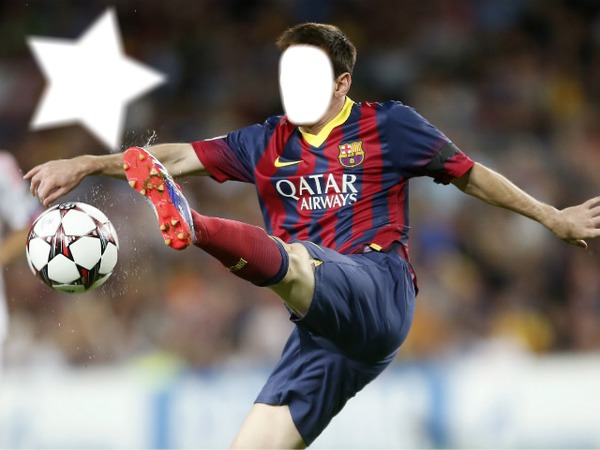 Lionel Messi Fotomontasje