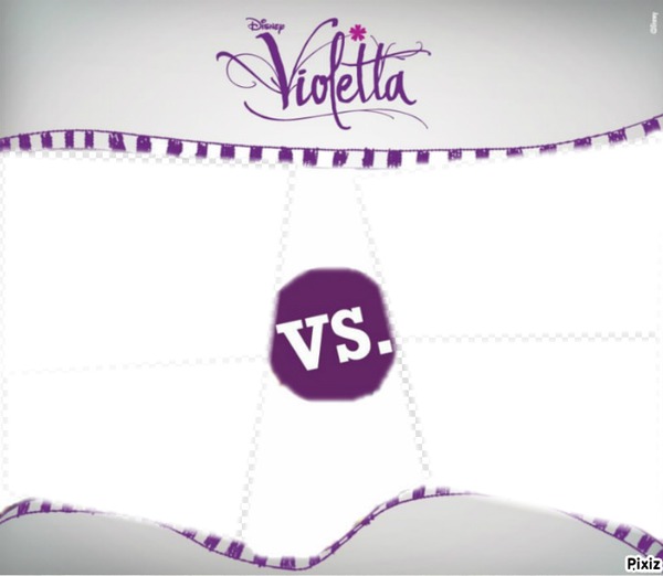 versus Violetta (4) Photo frame effect