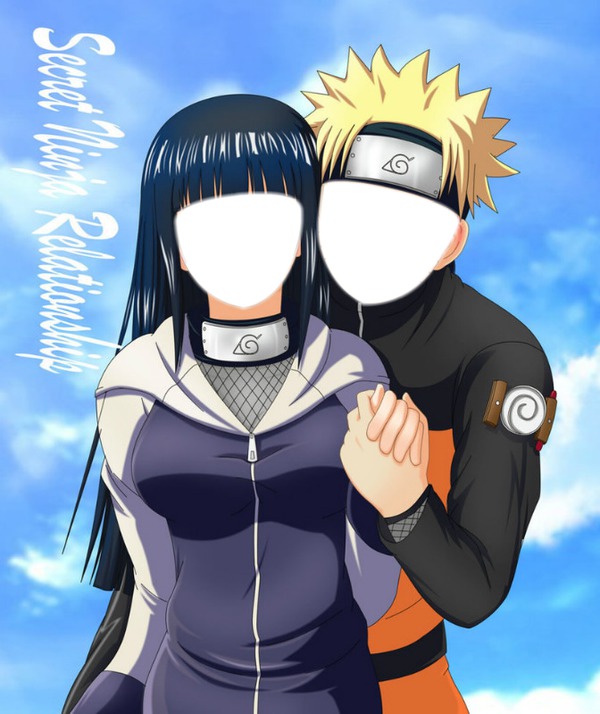 Hinata & Naruto Fotomontáž