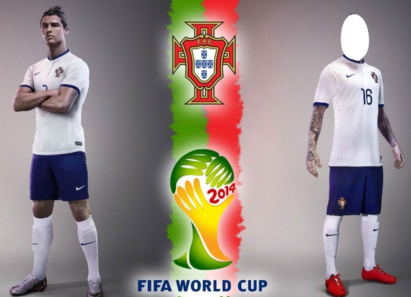 portugal worldcup14 Fotomontagem