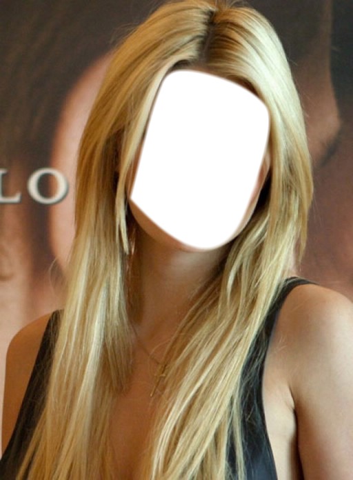 coiff' blonde ! Photomontage