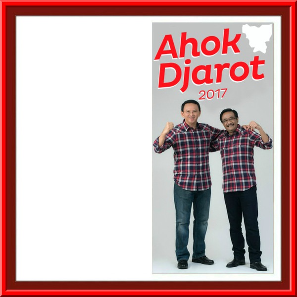 AHOK DJAROT Fotomontāža
