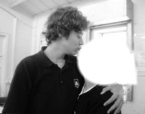 Beso con Harry Styles Montaje fotografico