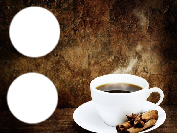 koffie Fotomontage