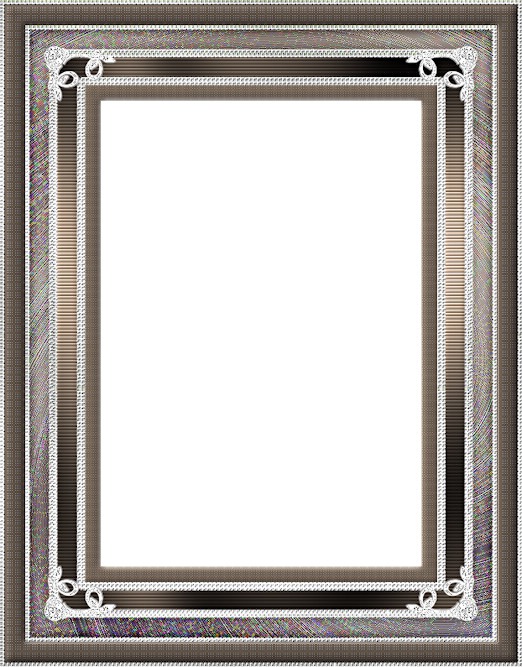 cadre gris gris foncé Photo frame effect