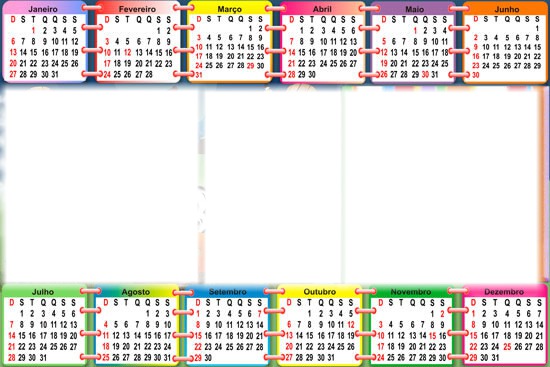 calendário 2013 Fotomontažas