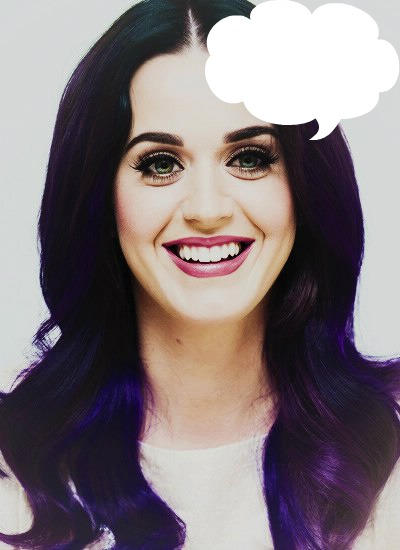 Katy Perry thinks.... Fotomontage