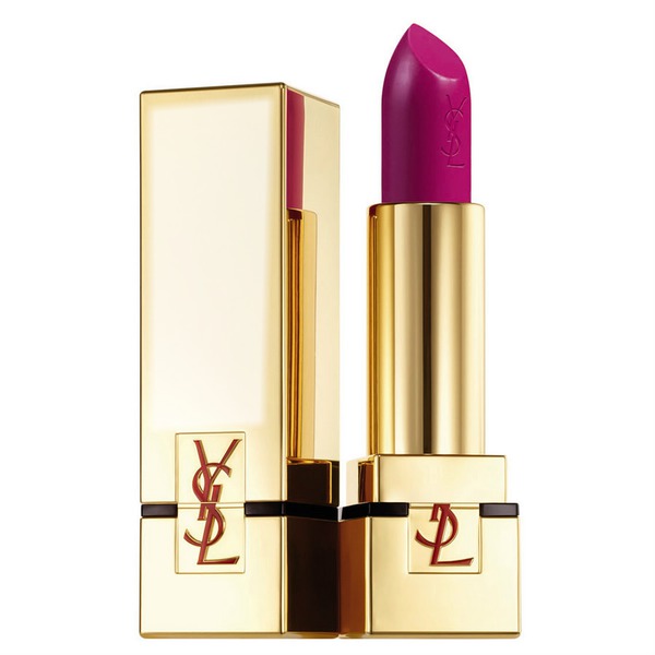 Yves Saint Laurent Rouge Pur Couture Lipstick in Fuchsia Φωτομοντάζ